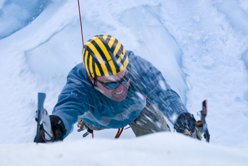 Me Ice Climbing